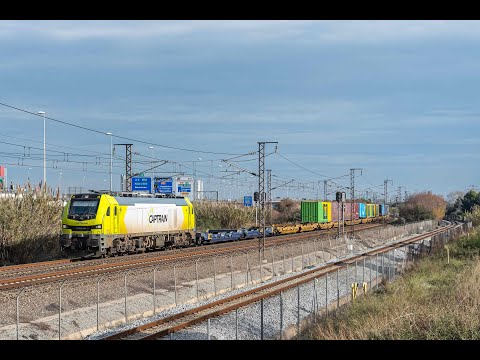 Captrain Euro6000 International Freight Train | Barcelona to Poland Intermodal Rail Europe