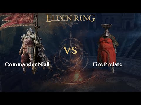 【Battle】Niall vs Fire Prelate【NPCs】