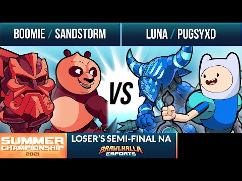 Boomie & Sandstorm vs Luna & Pugsyxd - Losers Semi-Final - Summer Championship 2021 - NA 2v2