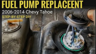 How To Change Your Fuel Pump On A 2006-2014 Chevy Tahoe Suburban GMC Yukon