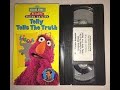 Sesame Street Kids Guide To Life Telly Tells The Truth Promotional Copy