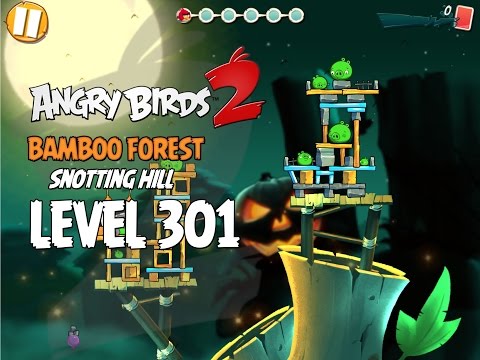 Angry Birds 2 Level 301 Bamboo Forest Snotting Hill 3 Star Walkthrough