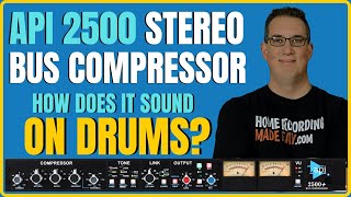 Video thumbnail for API 2500 Stereo Bus Compressor | ON DRUMS! by Mixing Music Analog