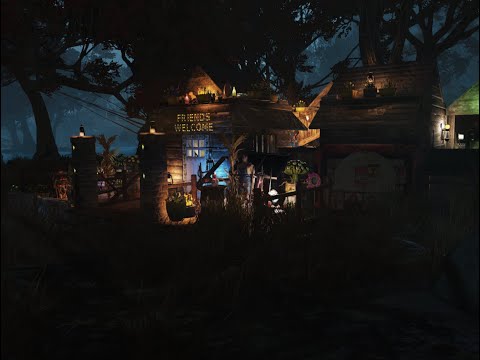 Fallout 76 Camp Build: AFK Hut in the Mire with Junk Garden