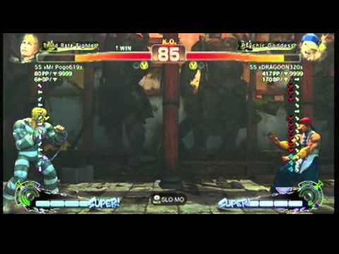 Super Street Fighter IV (Online) Match #24 Cody Vs. Yun