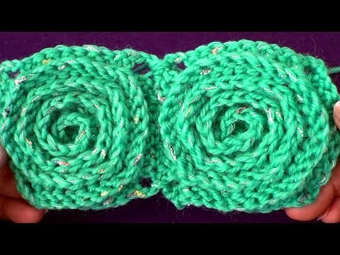 Объемный спиральный мотив