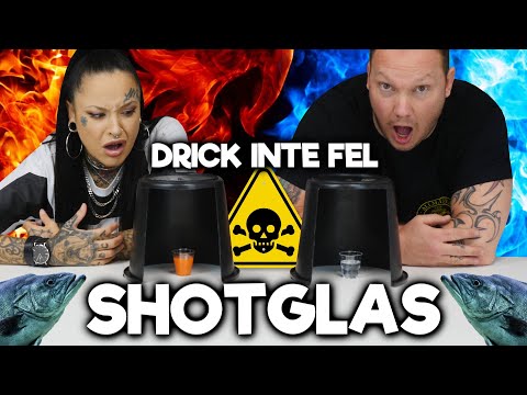 DRICK INTE FEL SHOTGLAS - EXTREME EDITION