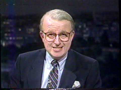 12/21/1988 WUSA Channel 9 "Nightcast 9" Partial Newscast Washington DC