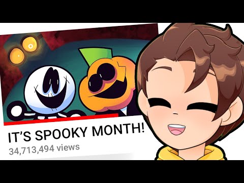 Glitch REACTS to SPOOKY MONTH!