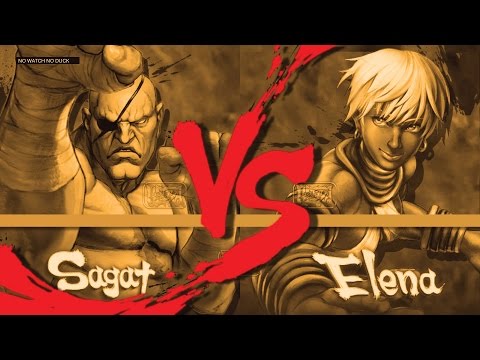 piyoppia (Sagat) vs narikun (Elena) USF4 ranked match