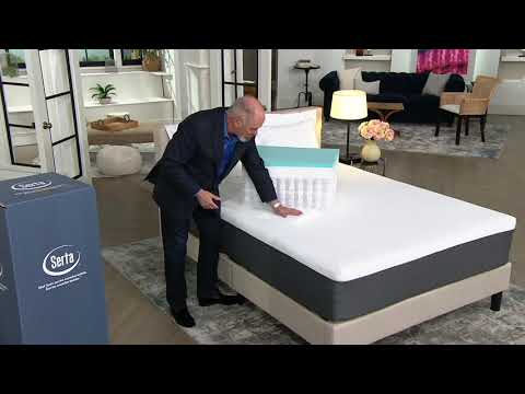 Serta Perfect Sleeper 13" Astoria Hybrid Mattress on...