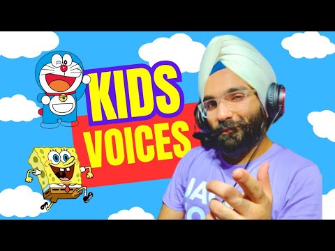 AKSHDEEP SINGH VOHRA Kids Voices Showreel - Cartoon, Animation