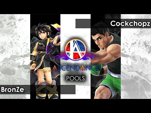 Smash 4: BronZe (Dark Pit) V PBG | MNK | Cockchopz (Little Mac) - Ascendance 32 Tournament SSB4