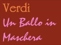 Verdi: Un Ballo in Maschera 