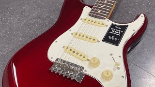Video thumbnail for Fender Player II Series Stratocaster   Chambered by Robin Smith