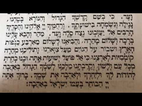 Tefilah 24 Ahavas Olam - Prayer - Sharchris - תפילה 24 אהבת עולם – שחרית