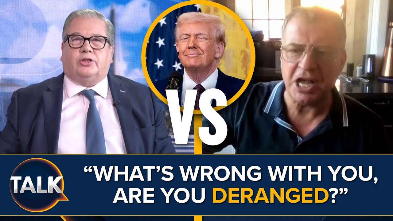 "You Need To See A Psychiatrist!" Mike Graham's EXPLOSIVE CLASH With Chris Daw Over Donald Trump