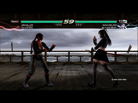 Julia Chan vs Lili Rochefort - Tekken 6 ( Uchiha x24 ) Gameplay Online  PS3