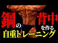 現役ボディビルダーが自宅で行っている背筋トレーニング教えます!