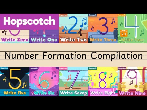 Write 0-9 (Compilaton) - Number Formation Songs