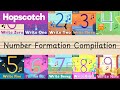 Write 0 9 Compilaton Number Formation Songs