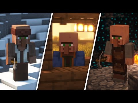 Villager Workers (1.19.2) | (Full Showcase)
