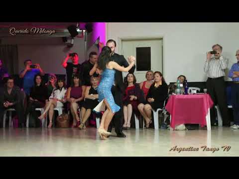 Lorena Tarantino y Gianpiero Ya Galdi  - Tango - (2/5) - Querido Milonga, Tel-Aviv - 12-04-2019