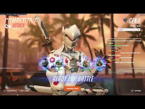 Overwatch 2 Season 6 Fastest Genji God Necros Top Ranked Tryhard Gameplay