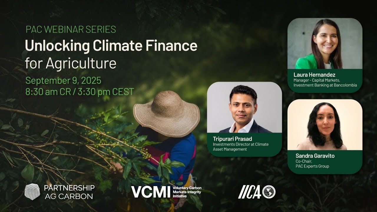 Unloking Climate Finance for Agriculture.