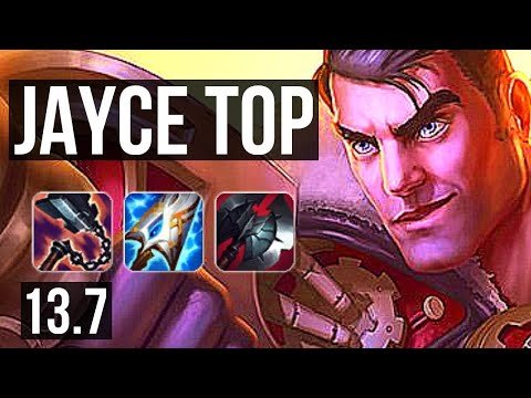 JAYCE vs MAOKAI (TOP) | 700+ games, 1.2M mastery, 7/3/8 | KR Master | 13.7