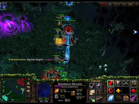 Vengeful Spirit GODLIKE! RAMPAGE!