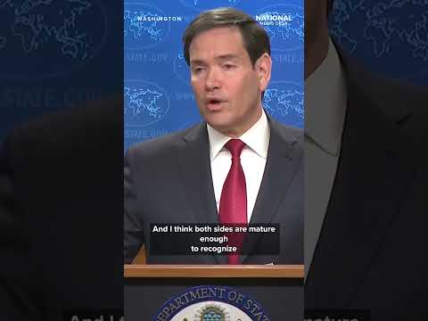 Rubio says he's been 'nice' to China, understands continued tensions with nation