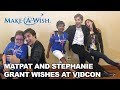 MatPat and Stephanie Grant Wishes with Make-A-Wish at VidCon 2017! MatPat and Stephanie Grant Wishes with Make-A-Wish at VidCon 2017!