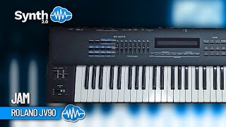 Video thumbnail for ROLAND JV90 | Jam by Synth Cloud