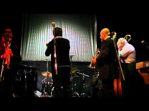 La Roman New Orleans Jazz Band al soundcheck de "60 anni di jazz"