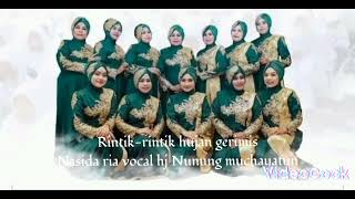 Download lagu rintik-rintik hujan gerimis Nasida ria vocal hj Nunung muchayatun mp3 Download lagu rintik-rintik hujan gerimis Nasida ria vocal hj Nunung muchayatun mp3