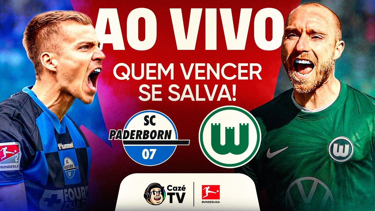 JOGO COMPLETO: PADERBORN X WOLFSBURG | BUNDESLIGA 2025/2026 | PLAYOFFS DE REBAIXAMENTO