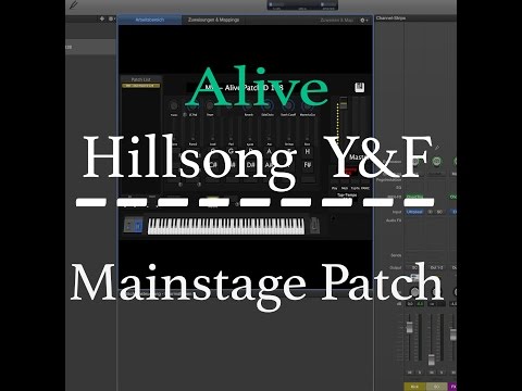 Alive Hillsong Young & Free Mainstage Patch Y&F