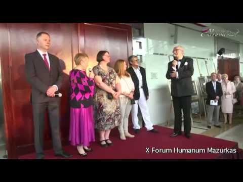 X Forum Humanum Mazurkas-otwarcie wernisażu-Andrzej Bartkowski,Janina Tuora i artyści w MCC Mazurkas