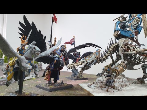 An absolute blood bath, Bretonnians vs Tomb Kings, Warhammer Old World battle report