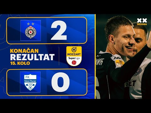 MBSLS 2025/26 - 15.Kolo: PARTIZAN – NOVI PAZAR 2:0 (1:0)