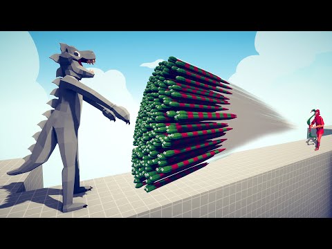 INDOMINUS REX vs EVERY GOD - Totally Accurate Battle Simulator TABS