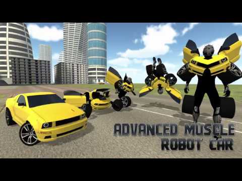 Advanced Muscle Robot Car Simulator 3D Free Video