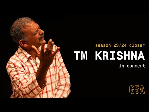 TM Krishna in concert | Season 23/24 finale