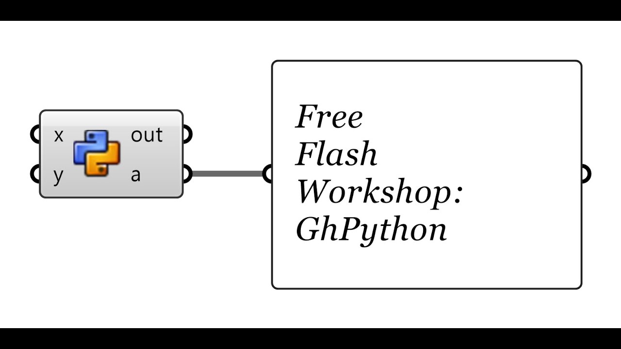 GhPython Flash Workshop - Beginner Level. Episode 2 (English)