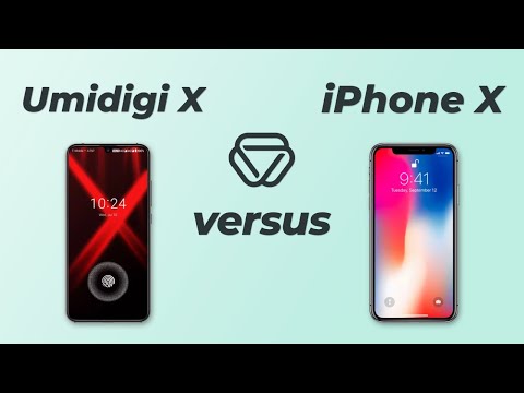 Umidigi X vs Apple iPhone X - Vergleich der wichtigsten Unterschiede auf deutsch