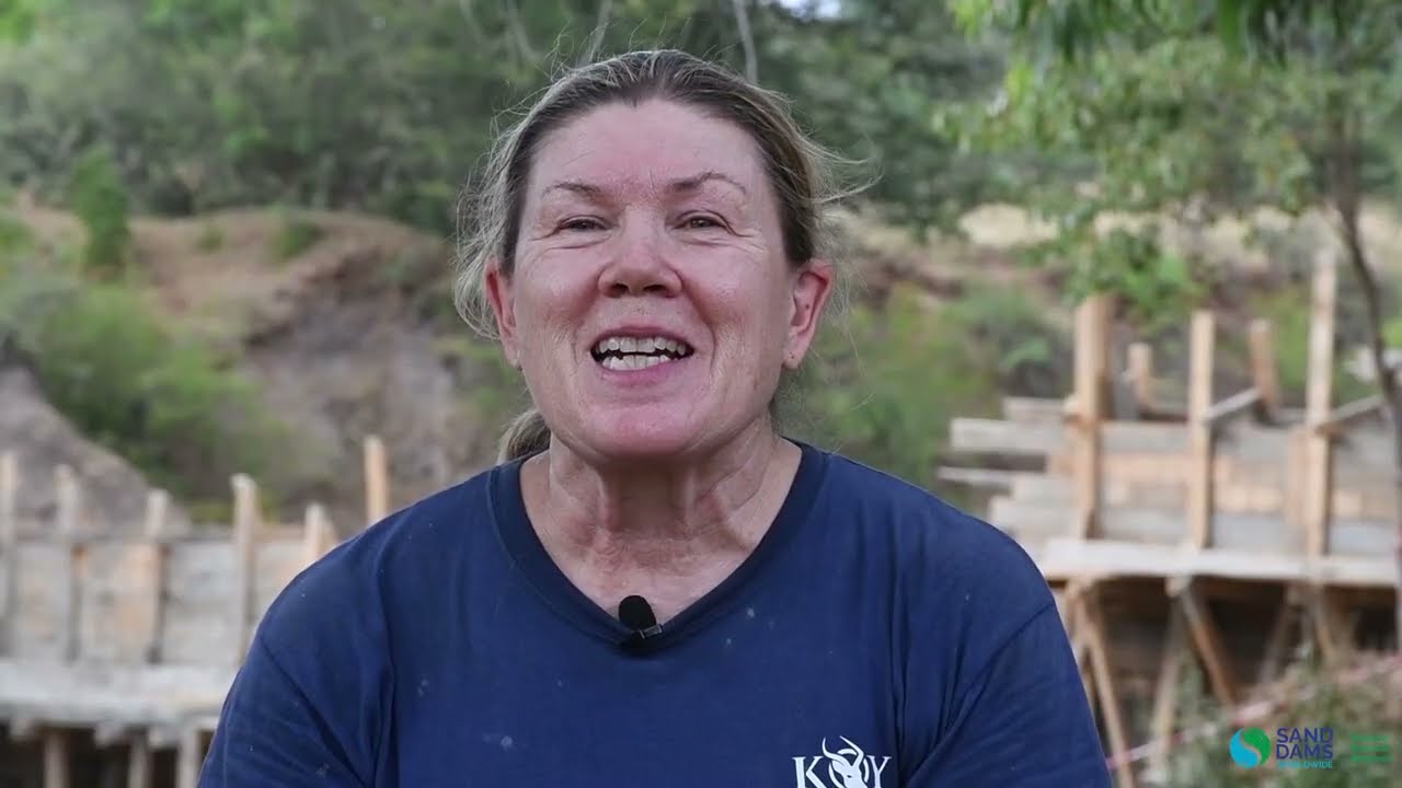 Sand dam expedition volunteer - Teresa