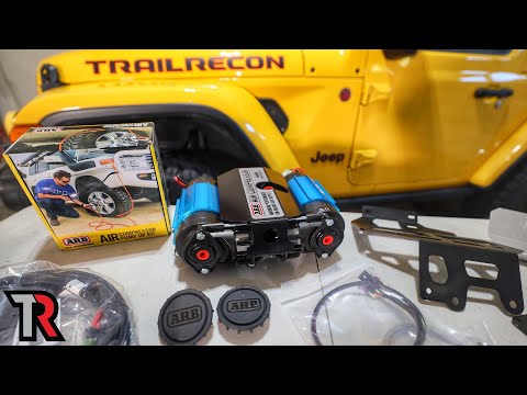 Hidden Air Compressor Install - Jeep Wrangler or Gladiator