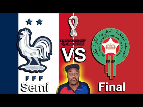 France Vs Morocco WatchAlong World Cup Semi Finals