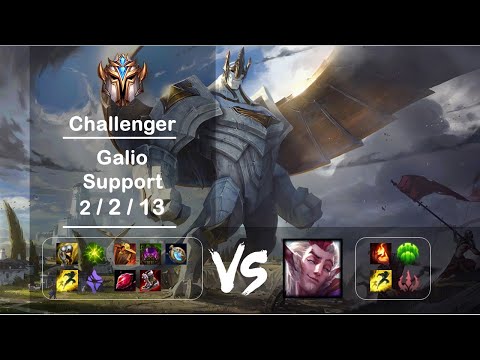 KR Challenger Support Galio vs Rakan Ep.2026